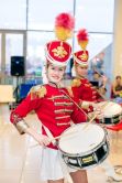 Ансамбль барабанщиц на 23 февраля