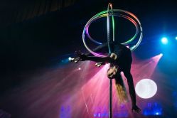 Цирковые оригинальные номера (каучук, хула хупы, пластика)