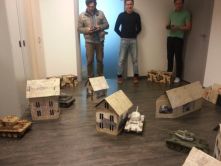 Интерактивная игра танковый бой на 23 февраля