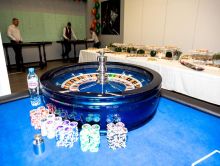 Выездное фан казино  на 23 февраля (Рулетка,Блек Джек,Покер)